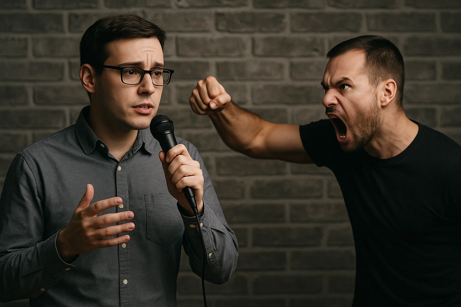 Speech is not violence, violence is violence